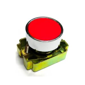 PUSH BUTTON METAL (RED)